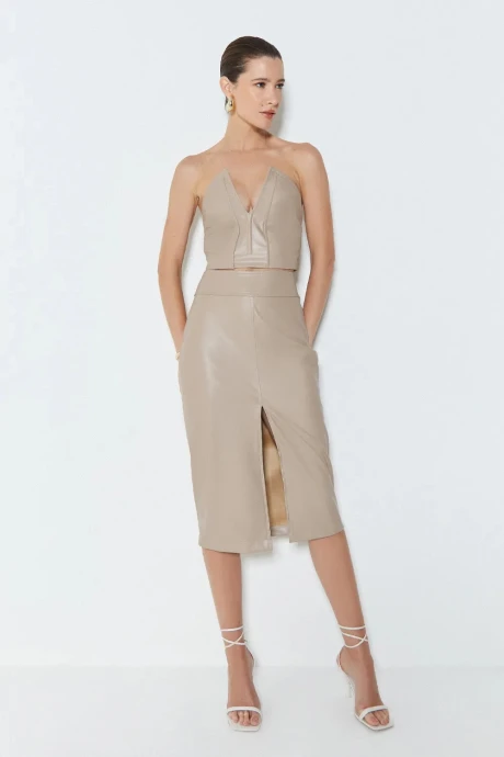 Falda Luma Beige