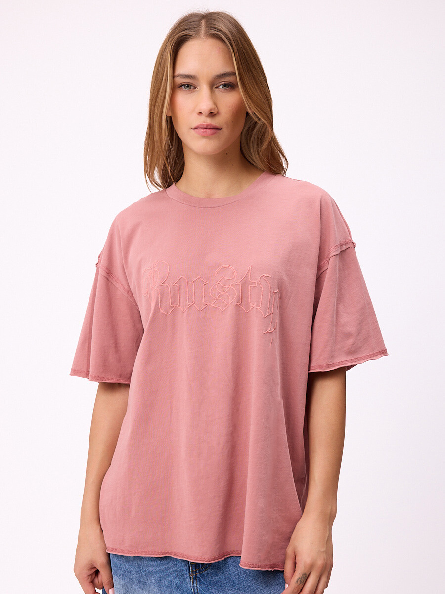 T-SHIRT CECILLE RUSTY - Salmon 