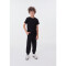 CAMISETA ML MASC PRETO ESCURO