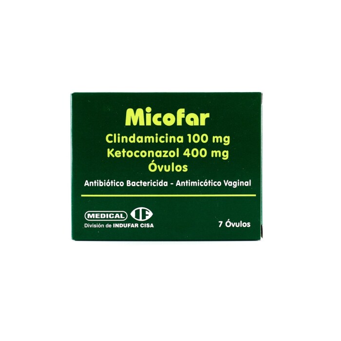 MICOFAR CJ X 7 OVULOS única