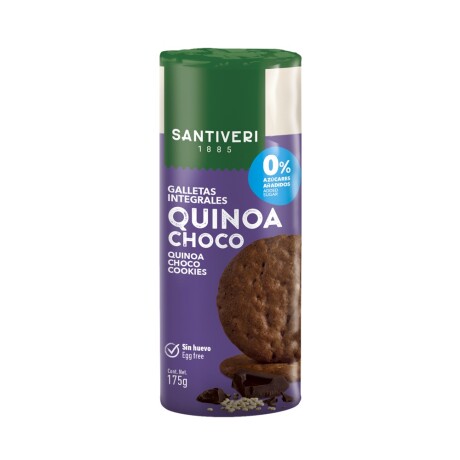 Galleta Integral Santiveri SA004 sin Azúcar 190GR CHOCOLATE-QUINOA