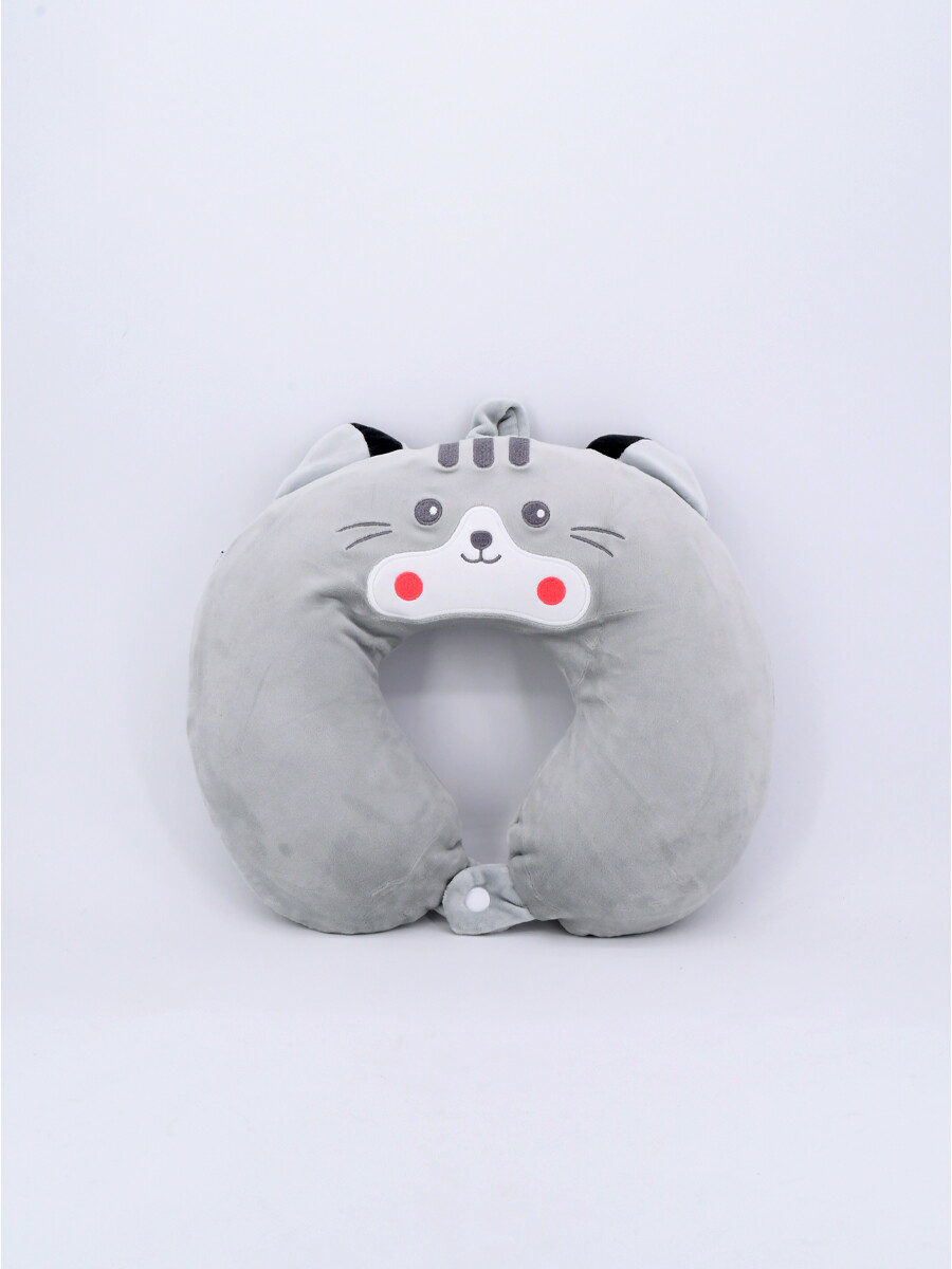 ALMOHADON MEMORY CATS - GRIS 