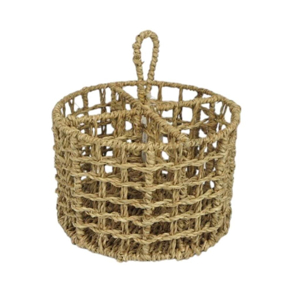 Organizador Cubiertos 4 Div. Seagrass - D20Xh14/22Cm 