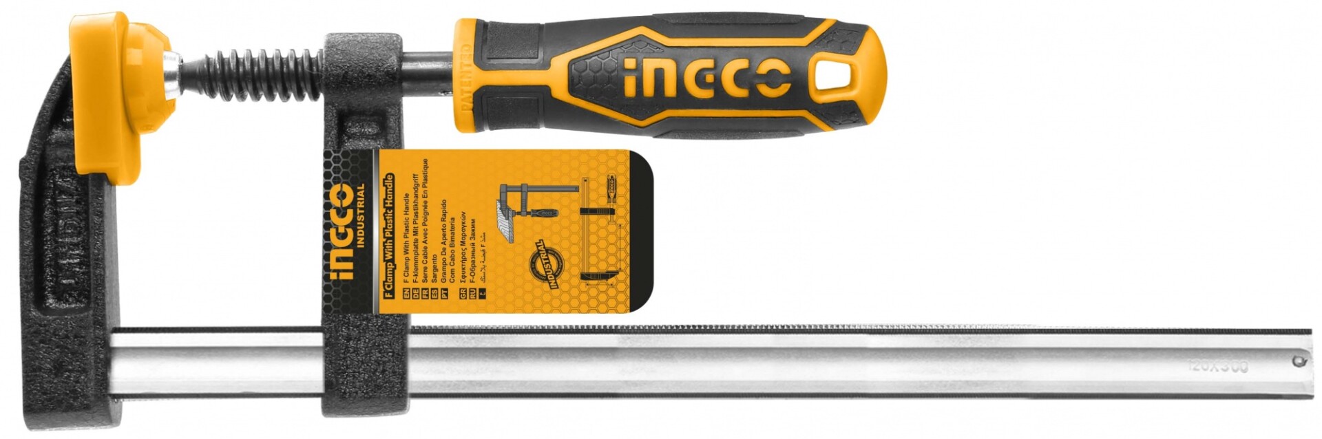 PRENSA F 80 X 300 MM INGCO HFC020802 