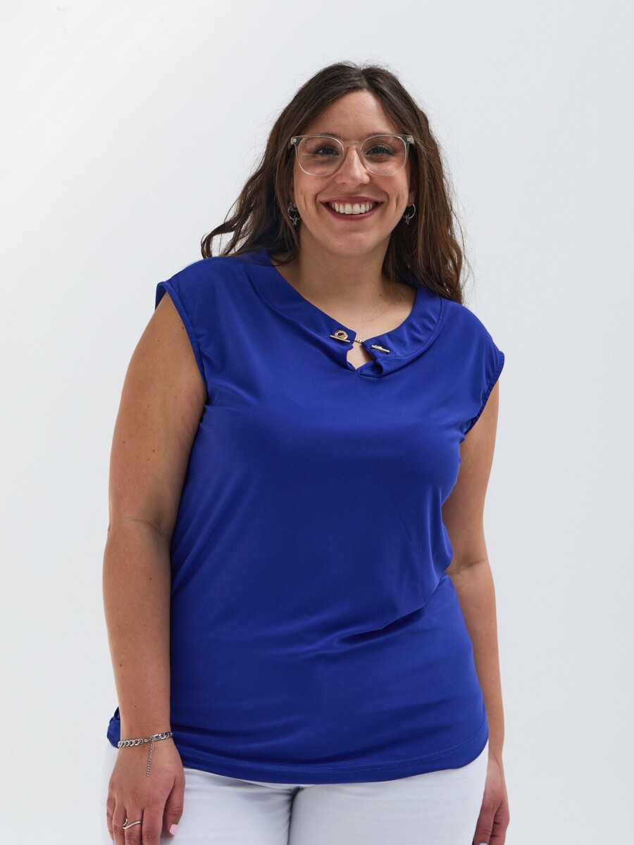 Musculosa Zafiro Azul