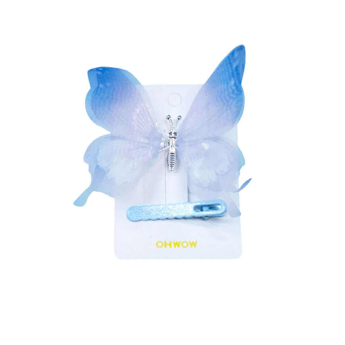 Broche pinza para el cabello mariposa 2pcs - Broche Pinza Para El Cabello Mariposa 2pcs 