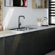 Griferia para Cocina Negro Mate linea Fulton 000