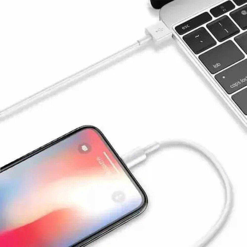 Cable USB - Lightning compatible con Iphone 1 metro Cable USB - Lightning compatible con Iphone 1 metro
