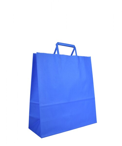 Bolsa lisa acuario 30x12x32 cm AZUL