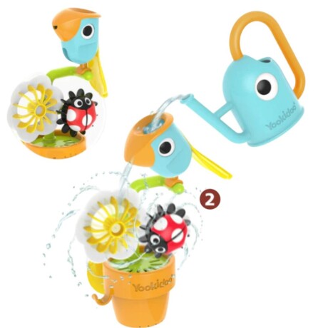 Pour n Groe Spinning Garden Juego de Baño Yookidoo MULTICOLOR