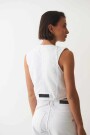 CHALECO AURA Blanco