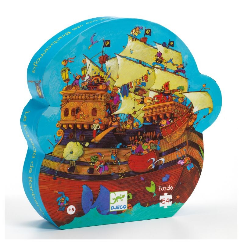 Puzzle 37x40cm 54 Pcs 5+ Barco Pirata