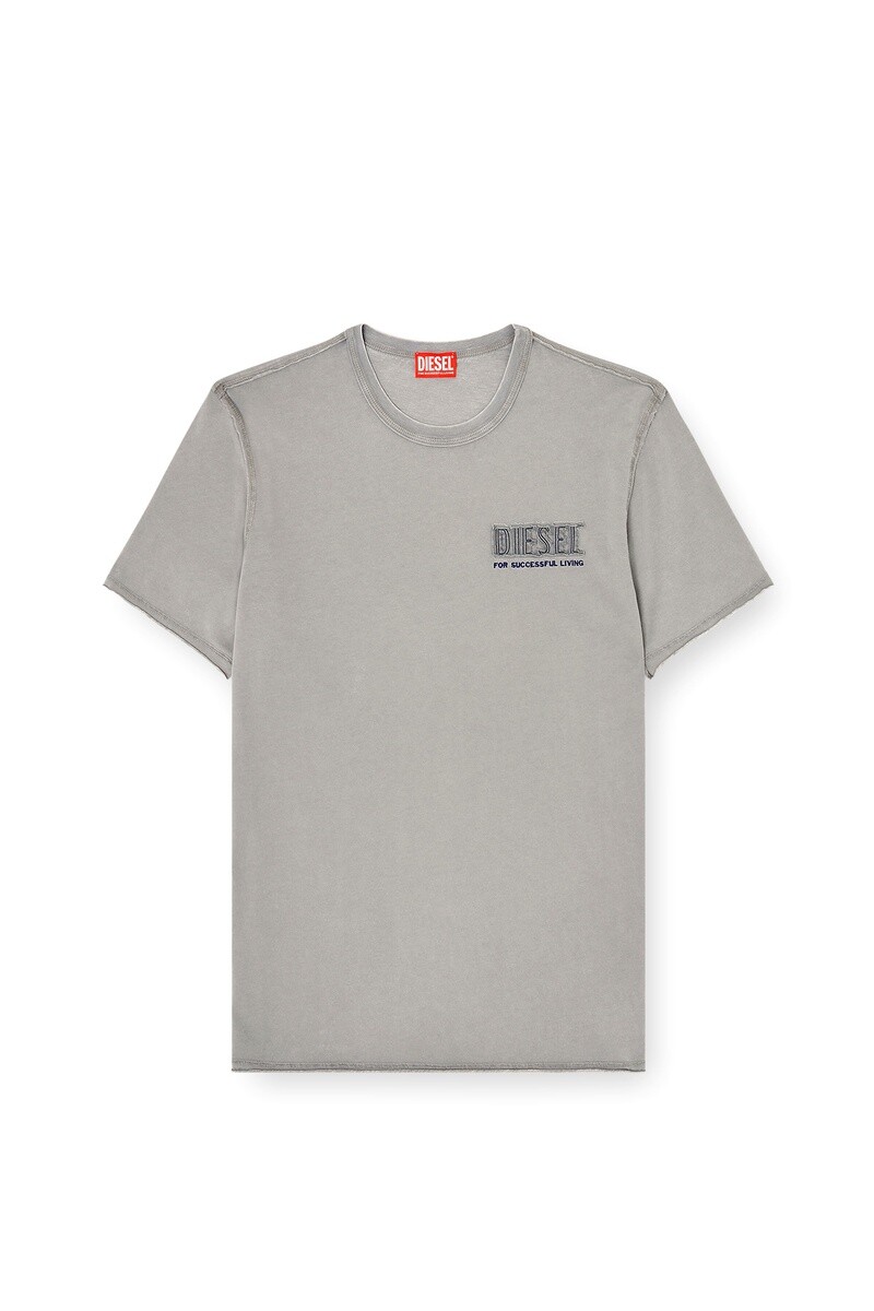 Polo Para Hombre T-Rawjust-V1 Gris Claro