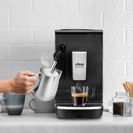 CAFETERA NEGRO AUTOMÁTICA SENSAZIONE