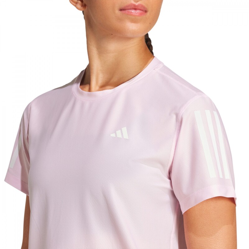 Remera Own The Run de Mujer Rosado