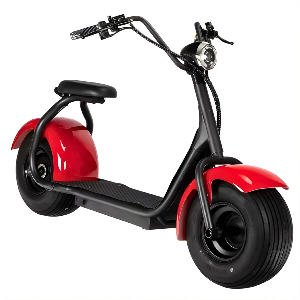 Moto Electrica Gogreen Naked 1500W 12Ah 20Km Autonom. 40Km/h - Variante Color Rojo 