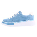 Zapatos de Mujer Bottero Deportivo acordonado Celeste - Blanco