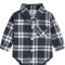 Camisa Body Viyela BLANCO Y AZUL
