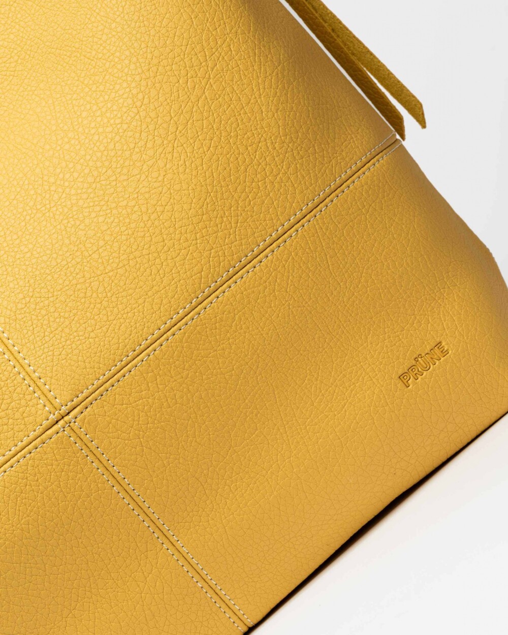 Shopper Amalfi en efecto cuero graneado Beige