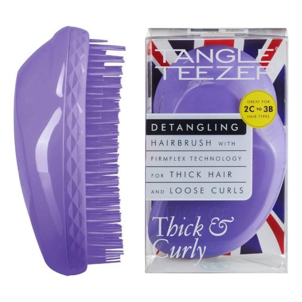 Cepillo para Desenredar Tangle Teezer Thick & Curly 
