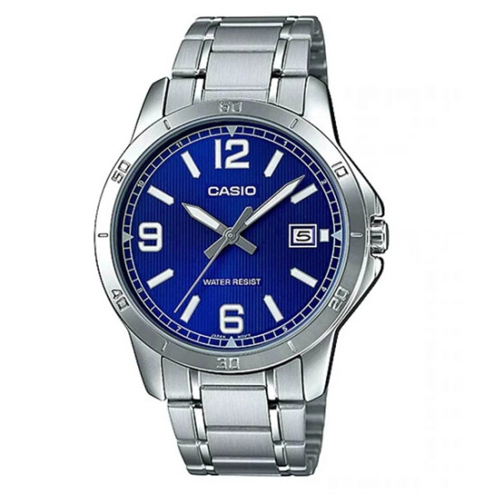 Reloj CASIO MTPV004D-2BUDF Acero Plateado Esfera 42mm 0