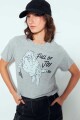REMERA PIECE OF CAKE ARCE Gris