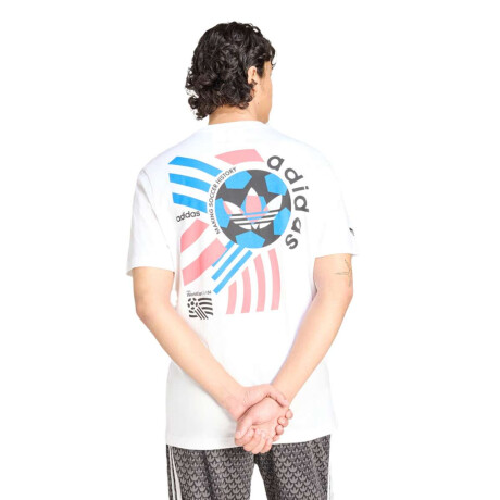 Remera Adidas Ftbl Gfx Ss T Blanco