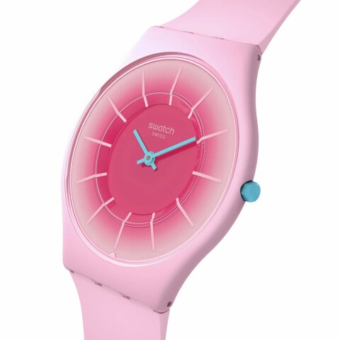 Reloj Swatch Radiantly Pink SS08P110 de Silicona Reloj Swatch Radiantly Pink Ss08p110 De Silicona