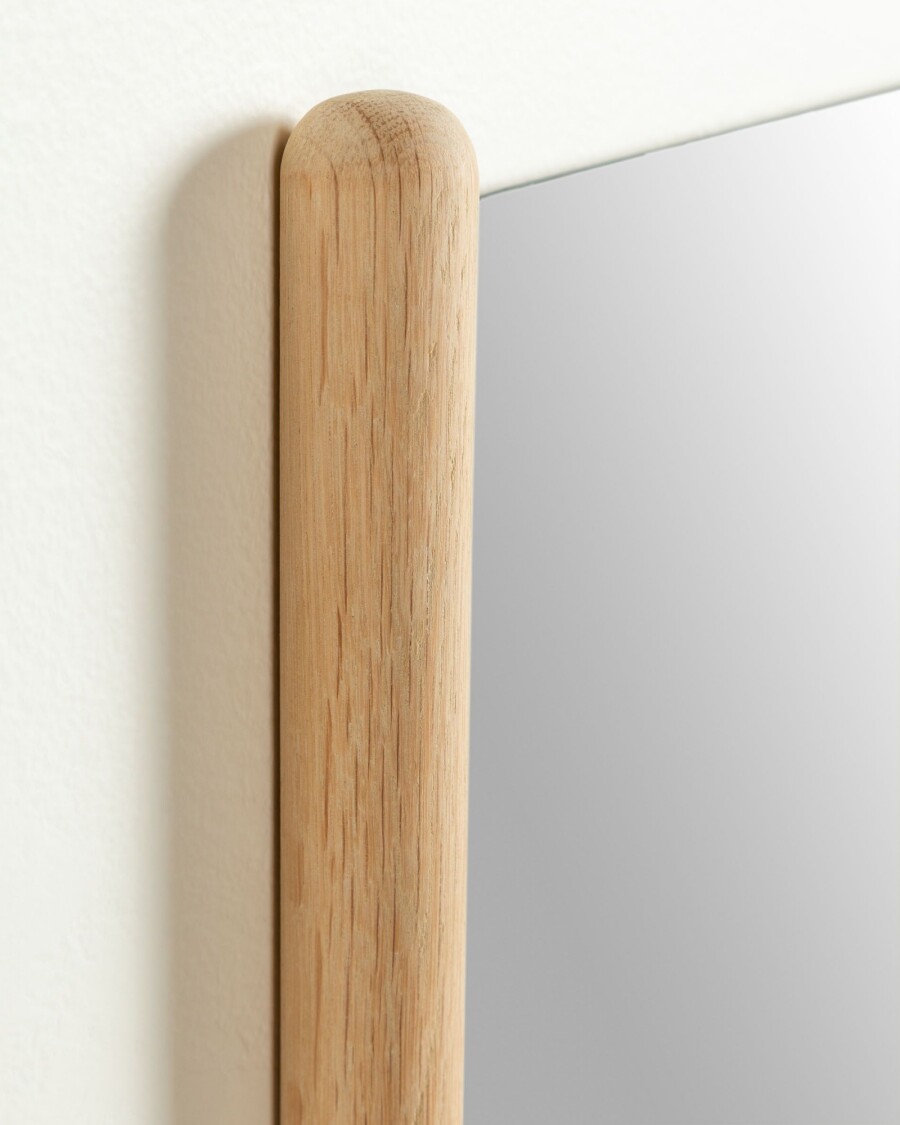 Espejo Natane madera abedul 54 x 160 cm Espejo Natane madera abedul 54 x 160 cm