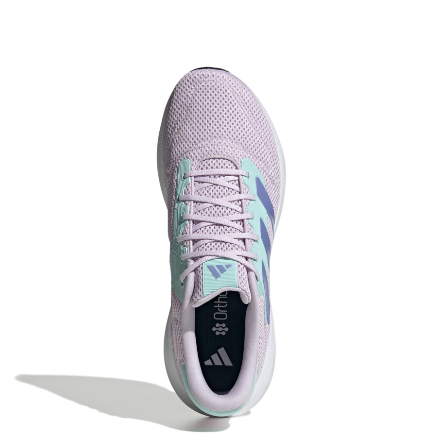Championes de Mujer Adidas Response Runner Violeta Lavanda - Azul