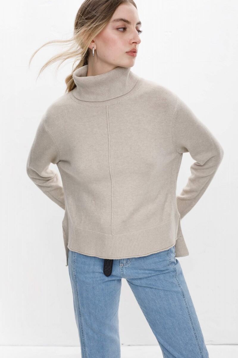 Sweater Polera Serrana - Vison 