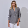 Blazer Manga Frunces GRIS