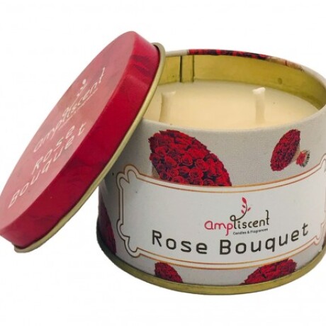 Vela aromática en lata Ampliscent Rosa Roja Vela aromática en lata Ampliscent Rosa Roja