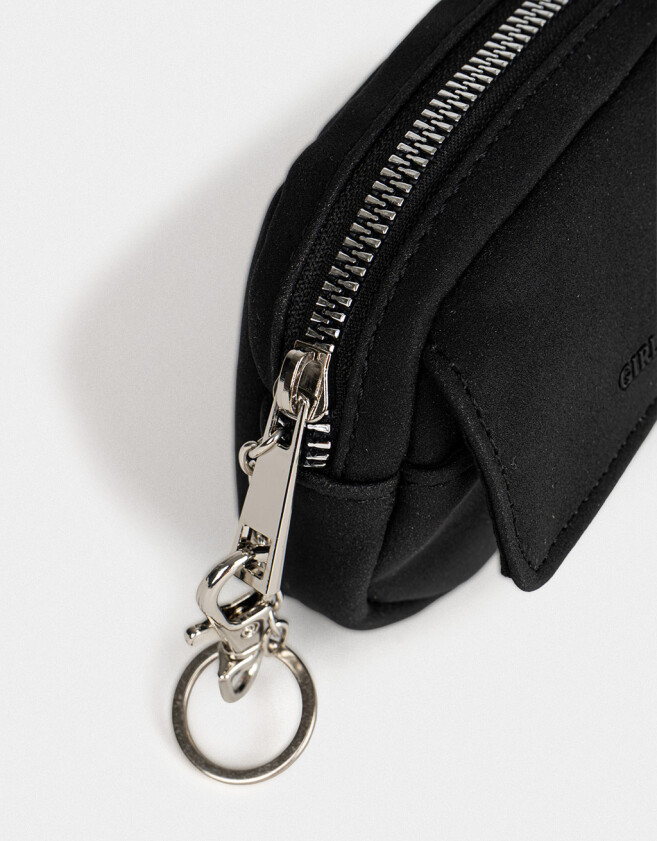 Monederos Monedero Suede Negro - Negro