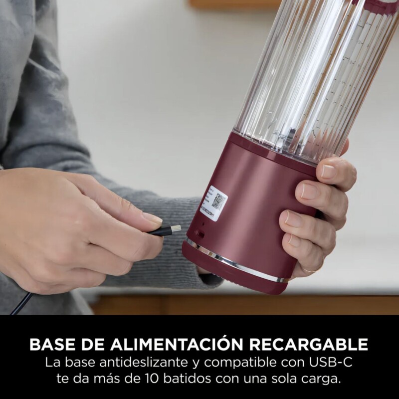 Licuadora Ninja Blast portátil Bc151eubk Bordo