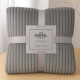 Manta Frazada Polar Suave Invierno 1 plazas Abrigada Gris