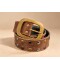 Cinto Snake Marron combinado