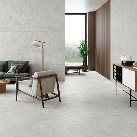 PORCELANATO PARA PISO Y PARED LOMMA GREY MATE 60X120 RECTIFICADO ALAPLANA GAMAS DE GRIS