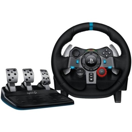 VOLANTE Y PEDALERA LOGITECH G29 - PS5 | PS4 Y PC Negro