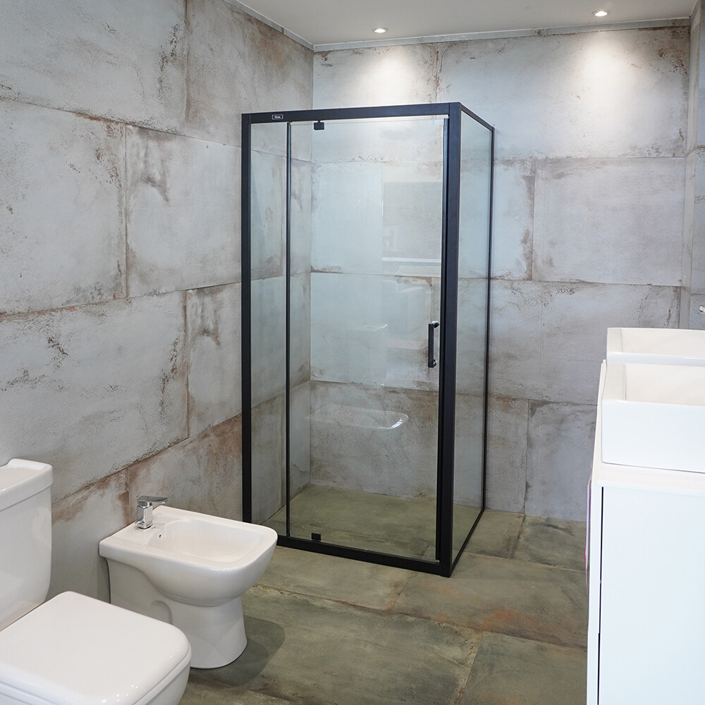 CABINA DE DUCHA RECTANGULAR SIN BASE - 100 X 80 X195 CM Cabina De Ducha Rectangular Sin Base - 100 X 80 X195 Cm