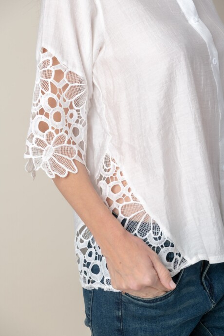 CAMISA NUBE Blanco