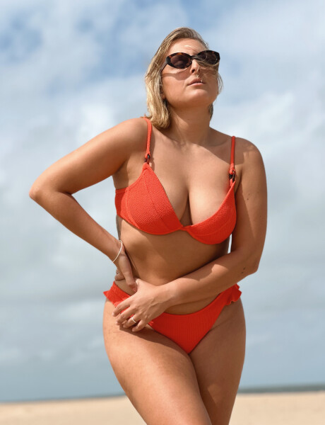 Top Cala W22 Coral red