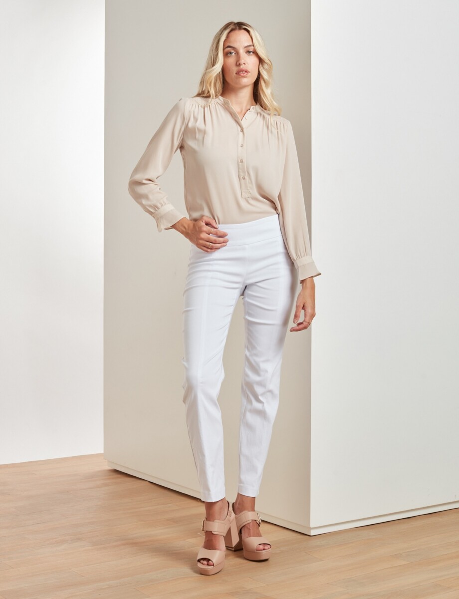 Pantalon Modelador - Blanco 