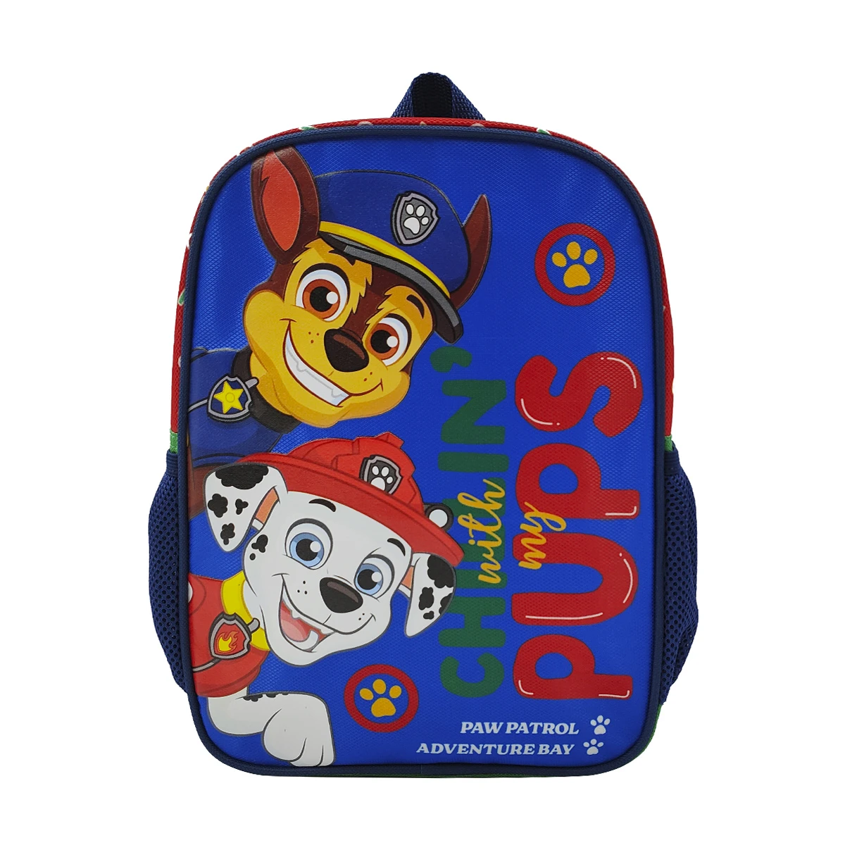 Mochila Infantil Paw Patrol Tafeta Chica 30 x 23 cm - AZUL 