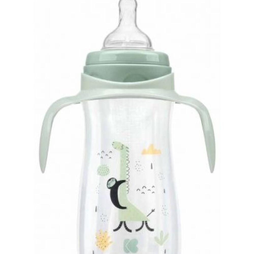 Biberon entrenamiento con asas 400ml kikkaboo Biberon entrenamiento con asas 400ml kikkaboo