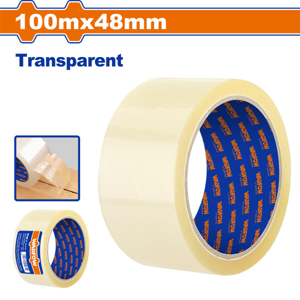 CINTA TRANSPARENTE 100M X 48MM WADFOW WPN1H10 CINTA TRANSPARENTE 100M X 48MM WADFOW WPN1H10