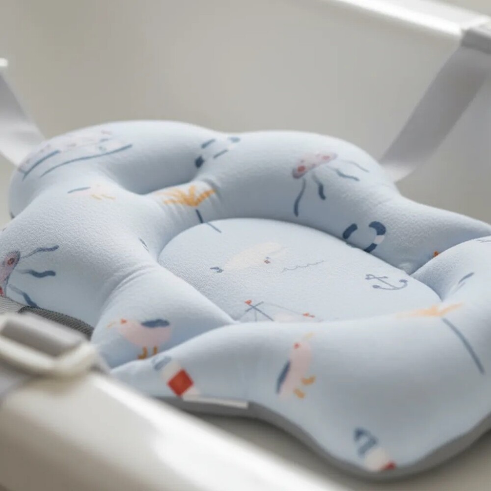 Reposera baño universal estampada KIKKABOO navy anclas