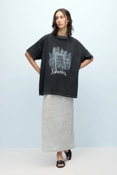 REMERA NAPA Negro