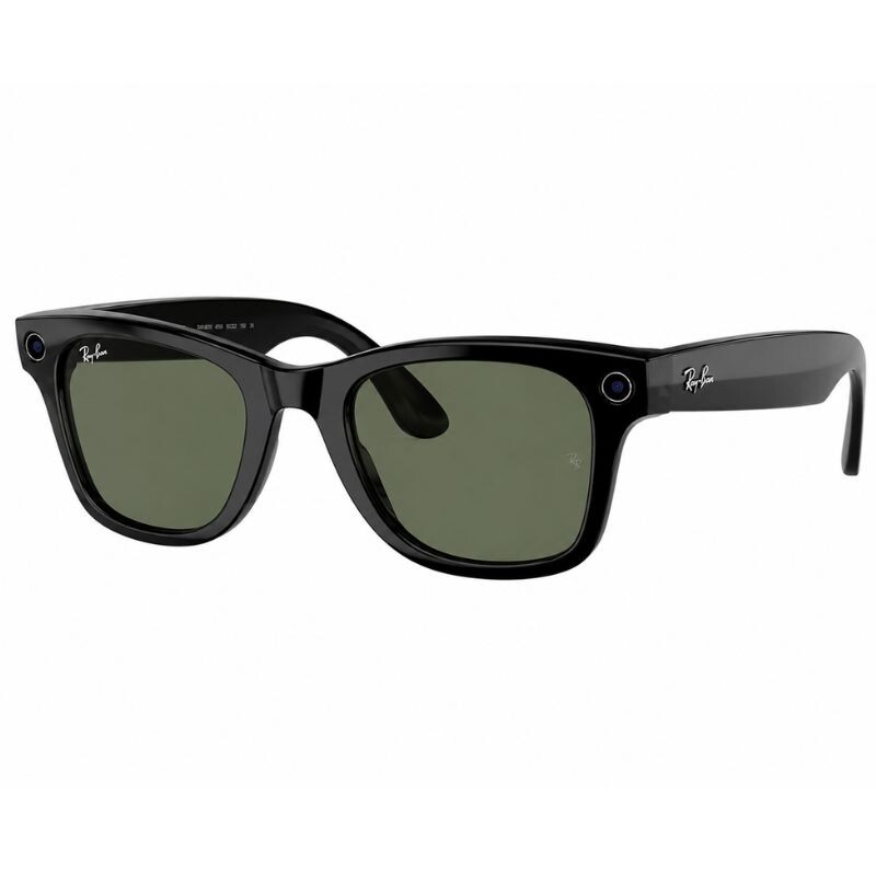 Lente Smart Ray-Ban Meta Gen2 Wayfarer Rw4012 Shiny Black/G15 Green 4559 Lente Smart Ray-Ban Meta Gen2 Wayfarer Rw4012 Shiny Black/G15 Green 4559