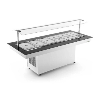 Mesa buffet calor 8 cubas Refrimate Mesa buffet calor 8 cubas Refrimate